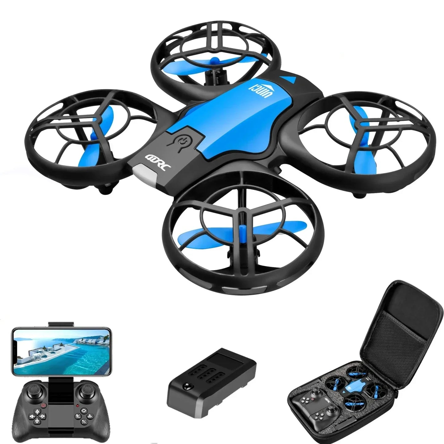 NNEOBA 4K HD Mini Drone Camera WiFi Helicopter
